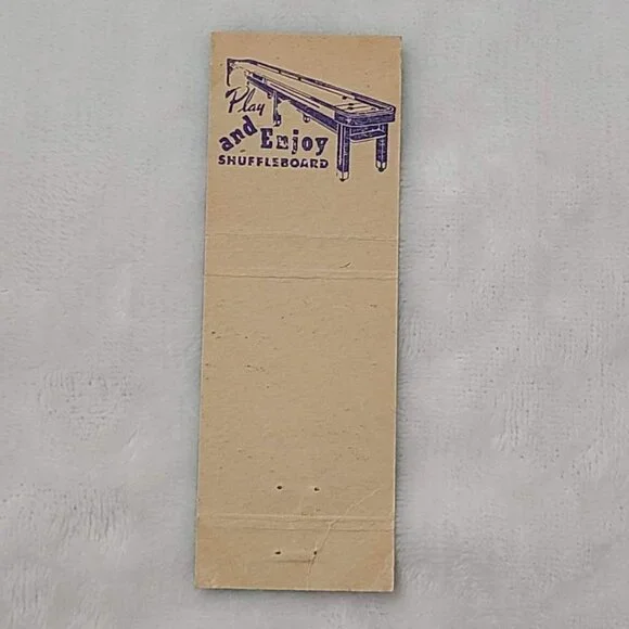 Vintage Matchbook Cover Braugh’s Tavern Monticello IN Indiana Green - Picture 5 of 5